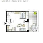 Apartment Strandläufer Classic 105 Granzow